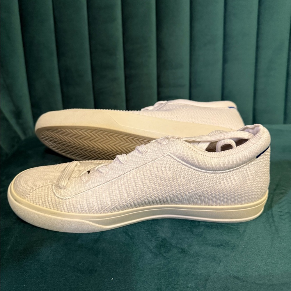 Rothy’s The Lace Up Sneaker in White - Picture 3 of 8